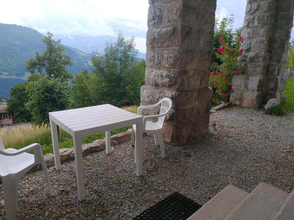 Studio Au Calme, Vue Imprenable Sur La Vallee Leysin Eksteriør bilde