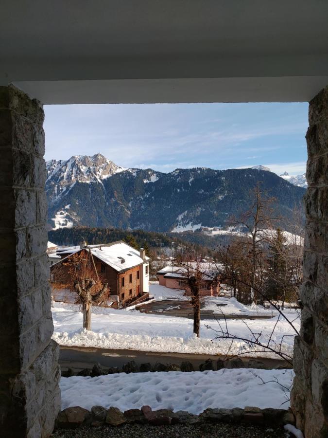 Studio Au Calme, Vue Imprenable Sur La Vallee Leysin Eksteriør bilde