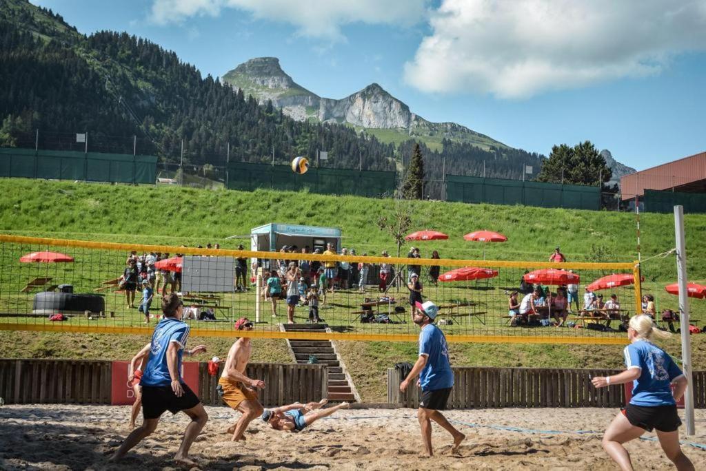 Studio Au Calme, Vue Imprenable Sur La Vallee Leysin Eksteriør bilde